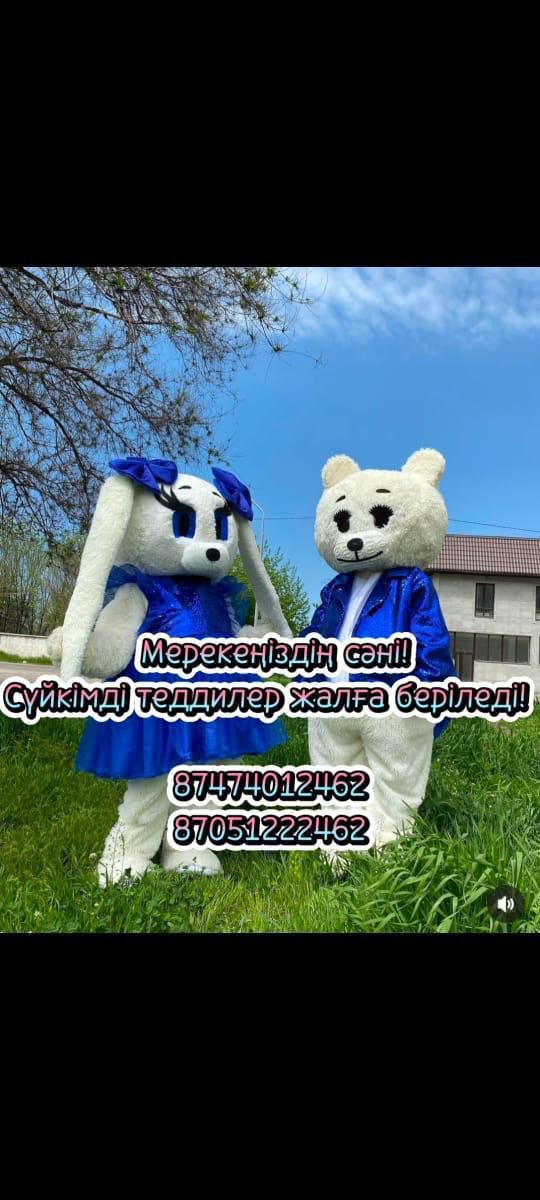 Сүйкімді тедди костюмдер жалға беріледі — мерекеңізді айрықша өткізіңіз!